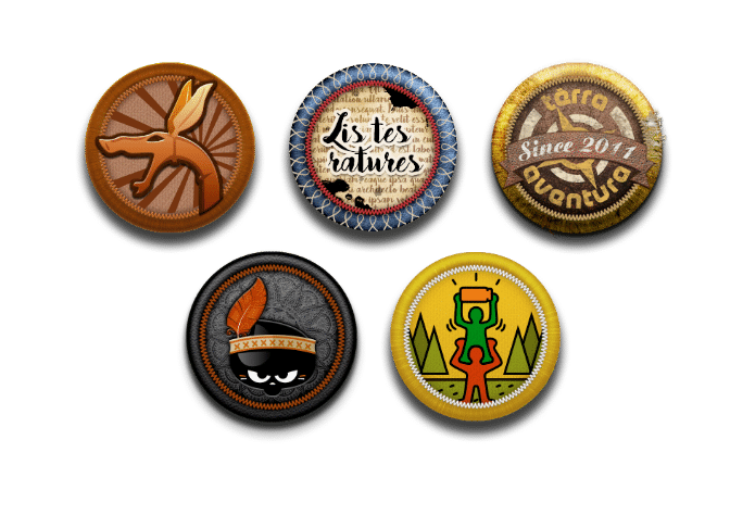 Niveaux jeu - Badge Geocaching - Proximit Tourisme